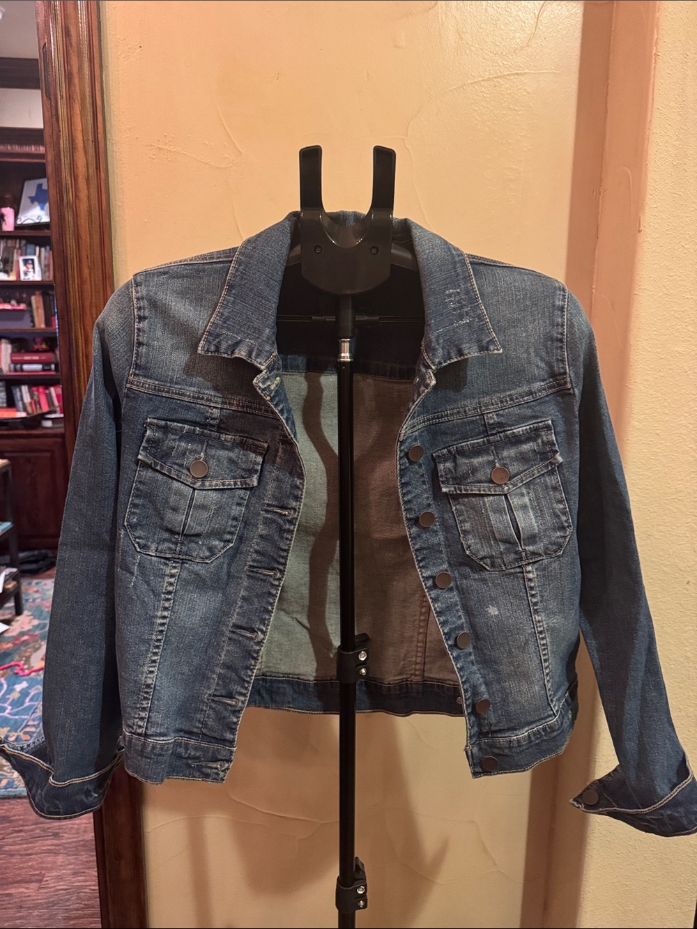 Kut from the Kloth Medium Blue Denim Jacket - Women's Jean Jacket